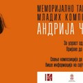 Raspisan konkurs za Memorijalno takmičenje za najbolje mlade kompozitore „Andrija Čikić“