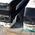 Polupana tri autobusa u Čačku koja su bila planirana za dolazak u Novi Sad