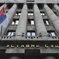 Protest u znak podrške zaposlenima u pravosuđu danas ispred Ustavnog suda u Beogradu