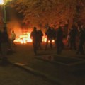 Zapaljen šator u Pionirskom parku, ekipa N1 snimila šta je sve ostalo u bivšem šatorskom naselju