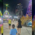 Uznemirujući snimak! Devojčica (11) pala sa panoramskog točka u zabavnom parku: Otac sve gledao