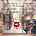 Povodom Dana bibliotekara Srbije, Narodna biblioteka Pirot omogućiće popust na godišnju članarinu od 50 posto