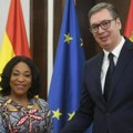 Predsednik Vučić primio ministarku Gane: Zahvalan na podršci teritorijalnom integritetu i suverenitetu Srbije