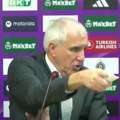 Željko Obradović pobesneo na konferenciji posle pitanja novinarke: "Hvala vam, dali ste mi ekstra motivaciju"