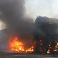 Stravična eksplozija: Kamion bez kočnica zapalio ulicu FOTO