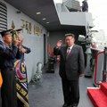 Kim Džong Un nadgledao vežbu lansiranja krstarećih raketa