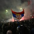 Bivši kapiten Partizana slavio sa građanima pobedu Studentske liste