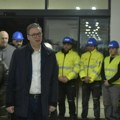 Predsednik u Prokuplju: Vučić obišao radove na drugoj fazi rekonstrukcije Zdravstvenog centra (video)