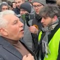 Anđelković izašao da razgovara sa demonstrantima: Na skupu bila samo tri radnika, direktor Pošte imao poruku za studente