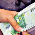 Srednji kurs dinara za evro 117,18 dinara