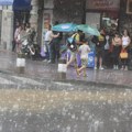 U ova dva mesta u Srbiji očekuje se jako nevreme: Novo hitno upozorenje RHMZ, padaće i grad