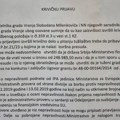 Petrović: Krivična prijava protiv gradonačelnika zbog sumnje na zloupotrebu oko 250.000 evra