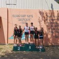 Kajakaši Begeja osvojili 10 medalja na završnom kolu Mini kajak lige, Lige pionira i Lige olimpijskih nada Kajakaši Begeja