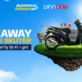 Osvojite skuter i započnite leto u punoj brzini Samo nekoliko koraka vas deli od potpuno novog Piaggio skutera!