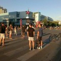 Protest u Novom Sadu na kružnom toku na Limanu