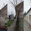 Trošna kuća u Miletićevoj ulici pretnja za prolaznike, građani traže reakciju nadležnih