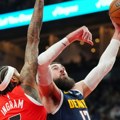 Denver bez Jokića slavio protiv Toronta i ostao bez Valančijunasa