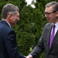 Vučić sa ruskim ministrom ekonomskog razvoja Maksimom Rešetnjikovim
