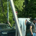 (Фото) Удес "аудија" и "реноа" на Аутокоманди: Једном скоро ништа, други завршио на боку!