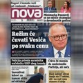 "Nova" piše: Režim će čuvati Gorana Vesića po svaku cenu