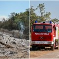 Situacija u Deliblatskoj peščari znatno povoljnija: 485 ljudi i pet helikoptera i dalje u borbi sa vatrom