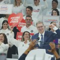 Vučić na predizbornom skupu u Kragujevcu: 25. oktobra odlučujuća bitka protiv velike sile spolja