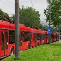 Kvar na mreži Trolejbusi stoje kod "Ruda" (foto)