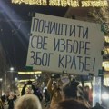 Izbori u Srbiji: Jedanaesti protesti skup opozicije ispred RIK-a, studenti za petak najavljuju celodnevnu blokadu