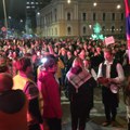 Šumadijsko srce kuca za Novi Pazar: Kragujevčani dočekali studente koji pešače do Novog Sada (FOTO)
