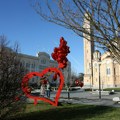 (Video, foto) Banjaluka u znaku ljubavi: Centar najvećeg grada Srpske romantično ukrašen povodom Dana zaljubljenih