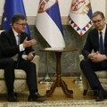 Počeo sastanak Vučića i lajčaka Na Andrićevom vencu i Petar Petković, direktor Kancelarije za KiM