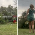 Pevačica u šoku zbog nevremena: Pokazala kako spasava cveće, oluja pogodila njen kraj "Majko sveta..."