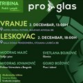 “ProGlas” stiže na jug: Ceca Bojković i Miodrag Majić u Vranju i Leskovcu