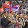 Goreo Čair - ogroman aplauz i vatromet: Pogledajte doček predsednika Vučića na miting u Nišu (video)