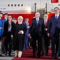 Erdogan završio posetu Srbiji, na aerodromu ga ispratio Vučić