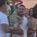 Slavlje posle crkve: Bojana Šijan u uskoj haljini na veselju povodom krštenja sina, Mirko se ne odvaja od kuma Miljana…