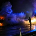 Stravičan požar u Kaluđerici: Gori napuštena zgrada