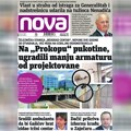 „Нова“ пише: „На ‘Прокопу’ пукотине, уградили мању арматуру од пројектоване“
