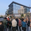 Protest zaposlenih N1 ispred redakcije