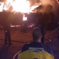 Izgorela plevnja u Starom Momčilovu