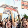 Srbija i politika: „Školski primer nasilja je skupština", poručila glumica Seka Sablić na šestom opozicionom protestu