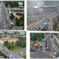 Kolaps na Gazeli za grad, kolone na Autokomandi! Gužva na Brankovom u smeru ka Novom Beogradu, koloni na Plavom mostu ne vidi…