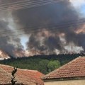 Veliki požar kod Leskovca: Sve raspoložive vatrogasne ekipe na terenu, građani uznemireni zbog dima