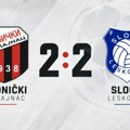 Sloga odigrala 2:2 sa Radničkim u Svilajncu