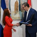 Vučić odlikovao zamenicu stalnog predstavnika Nikaragve pri UN