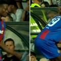 Još jedan problem za Partizan pred Ukrajince: Demba Sek izdržao samo pola sata, pa bacio flašicu