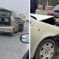Lančani sudar na Julinom brdu, velika gužva u Trgovačkoj: Subaru naglo zakočio na semaforu, dvojica ga udarila
