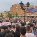 Protest đaka i roditelja Jovine gimnazije: Skup i govori na Trgu slobode