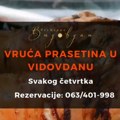 Svakog četvrtka vruća prasetina u restoranu Vidovdan!