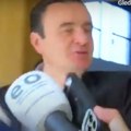 Kurti pobegao od novinara! Lažni premijer nije hteo da odgovori na ovo pitanje (video)